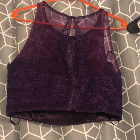 Purple Prom Dress - Picture 5 of 5